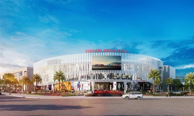 Vincom Mega Mall tại Vinhomes Sài Gòn Park
