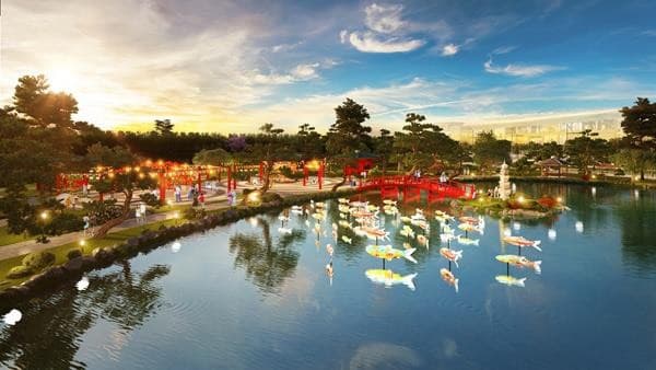 Vườn Nhật tại Vinhomes Sài Gòn Park